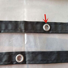 Vele parasole LQ Panno Antipioggia Spessa lastra di plastica Trasparente Panno di Stoffa Impermeabile Panno di plastica Rivestimento di Tela Cerata di Linoleum (Size : 2m*8m)