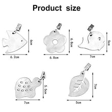 INTVN 10 Pezzi Pesi della Tovaglia, Clip di Tovaglia,Ganci fermatovaglia da Giardino,in Acciaio Inossidabile, per Tabelle, Indoor & Outdoor, Antivento,Decorazione
