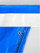 qx Telone Tenda Teloni Ombra Vele Telone Telo Extra Resistente Impermeabile-Resistente con Occhielli Protezione Solare Antivento Antietà Copertura per Piscina in Pe Blu 160G / M2 (Colore: 6 × 10M),5
