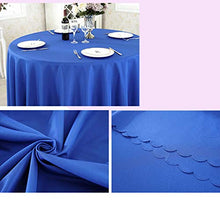 DreamZX Tovaglia Domestica Rotonda Copritavolo in Poliestere Lavabile Multifunzionale da Interno/Esterno Adatto per Feste di Compleanno Ristorante Banchetti di Nozze