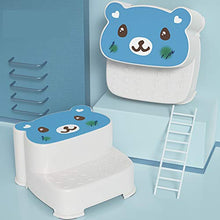 HLWJXS Step Sgabello Bambino Aumentare Gabinetto Sedersi Scala Lavarsi Le Mani Sgabello Passi Antiscivolo Poggiapiedi Bagno Bagno Casa/A / 30×34×20cm