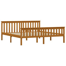 SKM Giroletto Marrone Miele in Legno Massello di Pino 180x200 cm (27.55kg)