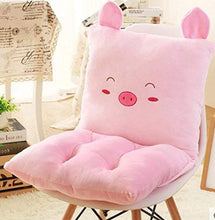 zyl 40 x 80 cm Cuscino per Schienale in Morbido Peluche Stile Maialino Cuscino per Seduta Monopezzo