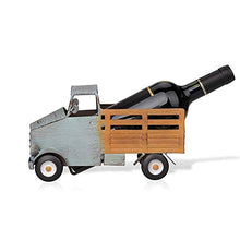 Semplicità Elegante Train Styling Vino Portabottiglie Desktop Decorazione Domestica Portico Divisorio Bar Ristorante Decorazione Retrò Vecchi Mestieri Bello Ed Elegante, HJJ