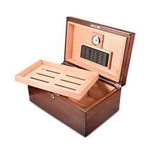 BINGFANG-W Doppia Messa Cigar Humidor Cedar Scatole umidità del Legno Box humidor Cigar Humidor