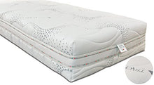 Baldiflex Emporio Fodera per Materasso Singolo in Ten-Cel, Coprimaterasso, con Fascia Traspirante, Sfoderabile con Zip, Atossica, Misura 80x190x20 cm
