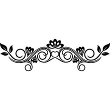T-MK329 - Adesivi per testiera del letto, 41 x 140 cm, colore: Nero