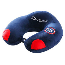 FSGD Cuscino di Corsa, Auto Cotone Memoria del Cuscino del Collo a Forma di U Sveglio Portatile Collo Resto Pelo Cuscino del Collo