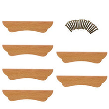 DOITOOL 18 PCS di Legno Non Finiti per Mobili Tira Manopola del Cassetto Armadi da Cucina Maniglie Cassetto Armadio Armadio Manopole Tira Maniglia