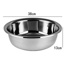 Vasetto rotondo in acciaio inox più spesso, lavabo, lavabo, lavabo, lavabo, verdure, 3 pezzi