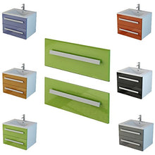 Jet-line, set da bagno per lavabo, colore: arancione, rosa