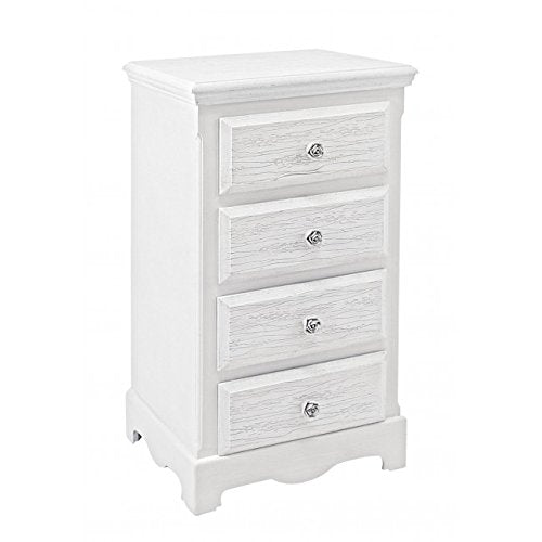 Vintage Line Cassettiera Blanc 4C L Bianco