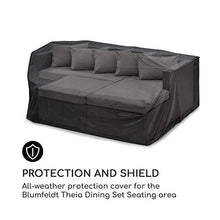 blumfeldt Theia Parapioggia - Materiale: 100% Poliestere, Protezione per Tutte Le Stagioni: Idrorepellente, Protezione da Raggi UV, Neve, Gelo e Polvere, Lavabile, Accessori, Nero