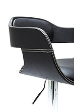 Kare Sgabello Bar Costa, Nero, 106 X 48 X 48 Cm