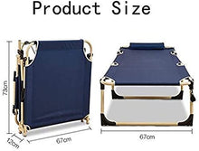 Lettino prendisole Zero Gravity, lettino prendisole reclinabile in metallo, lettino solare pieghevole blu scuro, 193 * 68 * 30 cm, 150 kg max. Carico statico, sedie reclinabili da giardino resistenti