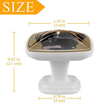 Faccia di cane animale 4 PCS Pomelli per Porta, Pomolo per Mobile, Pomelli per Mobili con Viti, Maniglia per Armadietto, Pomelli per Porta, Pomelli per Cassetti per Porta, Armadio, Cassetto e Credenza