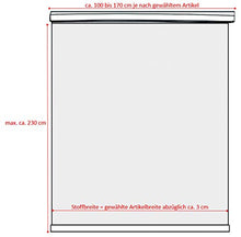 Jet-Line Tenda a rullo oscurante beige con cassetta, 1,0 x 2,3 m, impermeabile, per esterni, protezione dal vento, per esterni, balcone, terrazza, giardino