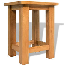 vidaXL Tavolini da Salotto 2 pz 27x24x37 cm Legno Massello di Rovere