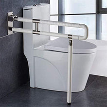 Maniglioni da bagno Non Slip pieghevole Supporto maniglia della guida, di sicurezza Grab Rails igienici corrimano Supporto da bagno della maniglia Ringhiera igienici bracciolo Handicap Accessori da ba