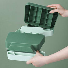 Niduo Bear Bagno Step Up Sgabello Sgabello in Plastica Addensato Sgabello per Sedile in Plastica, Donne Incinte WC A Poggiapiedi 2 Pezzi,Verde