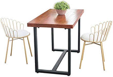 YS Sedia Moderna in Ferro con Schienale per Casa/Ufficio, Sgabello da Bancone da Cucina Ergonomico per la Colazione,Bianca,65 cm