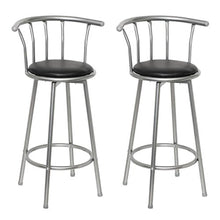 vidaXL 2X Sgabelli da Bar con Schienale in Similpelle Sedie Alte Angolo Cucina
