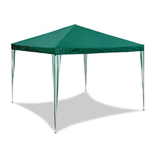 HG® Gazebo Tenda da giardino 3 x 4 m, da giardino, tenda a cupola, doppia parete in polietilene impermeabile con 6 pannelli laterali e 2 ingressi, stabile tendone di alta qualità