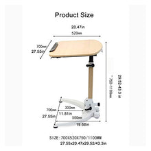 SXGKY Tavolino Servitore Portatile Tavolino per Laptop Ufficio,Sala Conferenze,Scuola, Scrivania Portatile FF (Color : Maple)