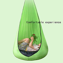 Pod Swing Seat, Sedia sospesa sospesa, Comodo e Traspirante, Installazione Rapida, Cuscino ad Aria addensata, per Uso Esterno Interno Esterno