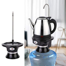 Omabeta Erogatore per Pompa dell'Acqua Potabile Wireless per Esterno 21 * 13 cm(Black)
