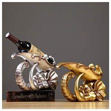 Porta bottiglie da vino Elephant Wine Rack creativa Mestieri della resina vino Holder Scultura Desktop vino Magazzinaggio il basamento for la cantina, casa del regalo della decorazione Scaffale portab