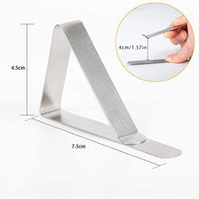Dream HorseX Clip per Tovaglie, Clip per Tovaglie All'Aperto, Clip per Tovaglie in Acciaio Inox, Accessori per Tovaglie, per Picnic All'Aperto in Famiglia, Cucina per Matrimoni in Famiglia(10pcs)