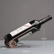 ZYNWW Portabottiglie per Vino dal Design, Cremagliera del Vino del Bello E Pratico Portabottiglie Vino Creativo del Supporto Bottiglia Artigianato Ornamenti.