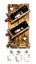 Portabottiglie in legno per vino, rustico, fatto a mano, da parete, decorazione per la collezione di vini, Vinoteca, Cava