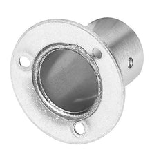 Supporto per flangia per asta, 10 pezzi in acciaio inossidabile 25 mm con flangia in tessuto per presa per asta Supporto per tubo con flangia addensata