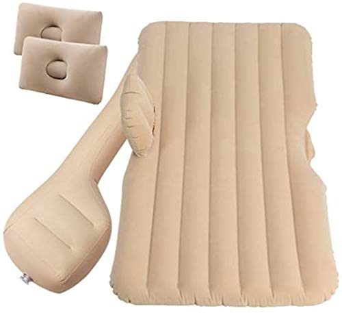 HongLianRiven Lettino da Viaggio Auto Gonfiabile Letto Letto Gonfiabile for Le Automobili, Viaggi Posteriore Letto, Materasso in Automobile, Auto Divano, Sedile Posteriore, Cuscino d'Aria Letto 5-12