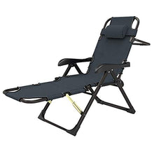 SHUAIIJUAN Sedia per il tempo libero domestico Sdraio pieghevole esterno del giardino sedia regolabile Sdraio reclinabile reclinabile con poggiatesta portatile for Beach Patio Pool escursione di campe