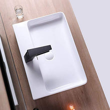 William 337 WYZ Lavandino del Bagno, Piazza Ultrasottile Bacino di Arte del controsoffitto della Famiglia Lavabo Art Bacino (Senza Rubinetto) -60x42x13.5cm Room