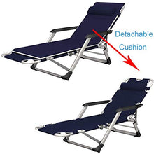 YVX Weightless Armchairs Reclining Folding Lounge Chairs, Reclining Lounge Chairs, Patio, Inner Beach, Garden, Stand 441 lbs