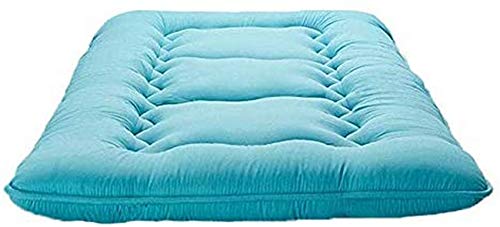LJYY Tappetino, Materasso futon Addensato coprimaterasso coprimaterasso Pieghevole Pieghevole Spesso Pieghevole Portatile-C 120x200cm (47x79 Pollici)