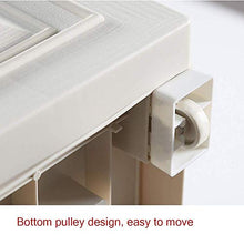 KSW_KKW Spesso cassetto Governo di immagazzinaggio di plastica della Famiglia Camera da Letto Soggiorno Locker multifunzionali Bambini Vestiti Toy Box Storage con puleggia