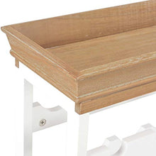 Lasamot Armadietto del Vino Portabottiglie Portavini mensola del Vino per Cantine, ristoranti e Magazzini MDF Marrone e Bianco 70 x 22,5 x 70,5 cm