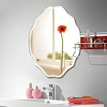 Bathroom mirror Specchio da Bagno a Forma di Cornice Senza Specchio Specchio da Bagno in Argento a Parete con Specchio Argento HD Specchio da Bagno per Specchio da Trucco