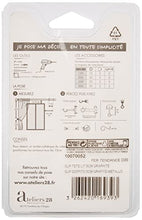 Fer Tendance | Ø20 | 1 Supporto per testiera 5 cm | Grafite