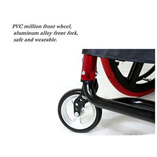 Pieghevole Portatile Medico Sportivo Sedia A Rotelle Leggera Lega di Alluminio Multifunzione Rosso Sedia A Rotelle Disabili Anziani A
