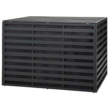 Tidyard Contenitore per Giardino, Baule da Giardino, Baule Contenitore da Esterno in Alluminio 150x100x100 cm Antracite