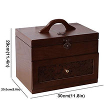 NYKK Portapillole Storage Box, Medicina Storage Box, Pronto Soccorso Medico di Sicurezza, Medicina Storage Box, con cassetto, Multi-Funzione di Sicurezza, delle Famiglie Armadietti Farmacia