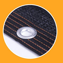 MAIZ - Rete parasole in tessuto per vele, telo parasole in rete, resistente ai raggi UV, 90% di ombreggiatura, per giardino, fiori, piante, balcone, copertura permeabile