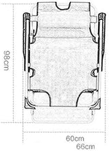 Lettino prendisole Zero Gravity, Chaise longue reclinabile regolabile, Con poggiatesta Lettino bracciolo Sedia Zero Gravity Lettino reclinabile Letto posteriore Sedia da giardino Patio da giardino Cam