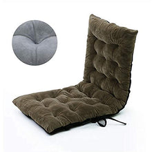 eewopjkj Cuscino per Sdraio Supporto per Schienale Alto Cuscini per sedie a Dondolo Cuscino per sedie a Sdraio Cuscini per sedie da Giardino Cuscino per sedili Poltrona da Patio-Marrone 100x40x8cm (